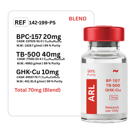 BPC-157 + TB-500 + GHK-Cu